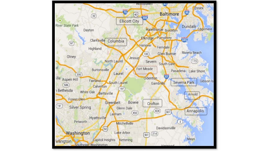 where to live near Ft Meade